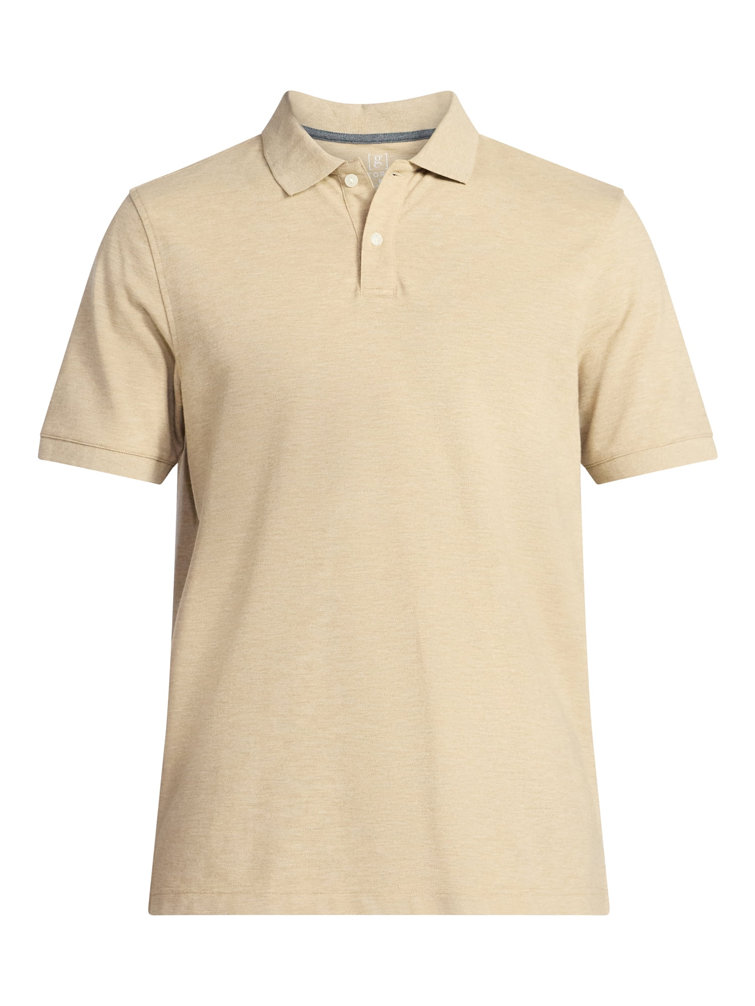 George Men's & Big Men's Classic Fit Pique Polo with Short Sleeves, Sizes XS-5XL, LT-3XLT