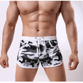 thumbnail image 2 of Men's Retro Gym Shorts Quick Dry Camouflage Trunks Boxers, 2 of 5