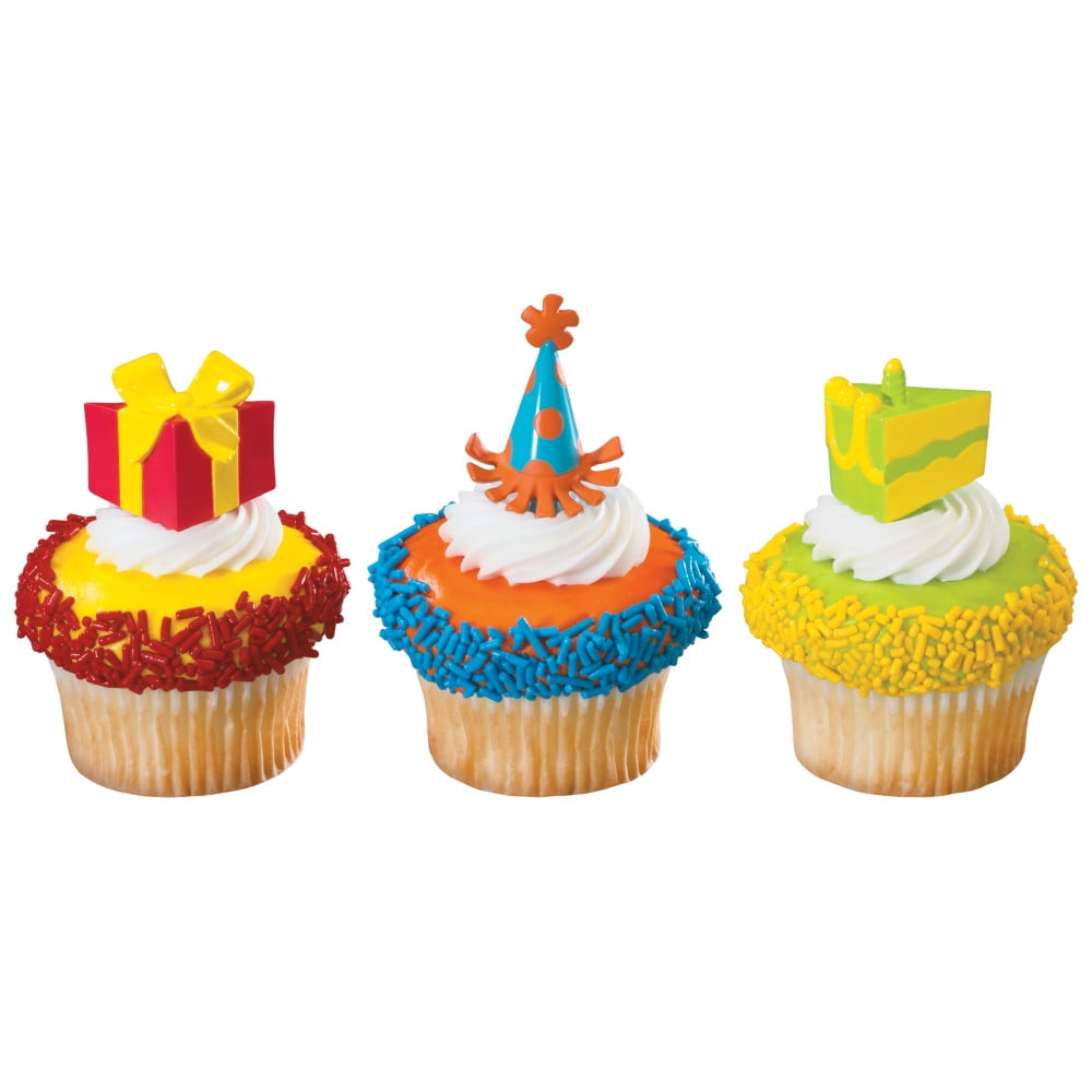 Cake Topper Decor, Everyday Birthday,Birthday Party Assortment cake