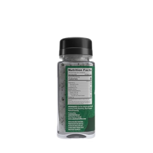 sabatino truffle & rosemary sea salt, 3.53 ounce