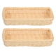 thumbnail image 3 of 2 cestas de mimbre tejidas para cubiertos, organizador de utensilios, palillos, cuchara, tenedor, escurridor para cajón de cocina., 3 of 7
