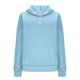 thumbnail image 5 of HongQid Women's Casual Long Sleeve Lapel Zipper Sweatshirt Oversized Loose Pullover Tops, 5 of 6