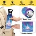 thumbnail image 4 of 600ML Stainless Steel Insulated Cup Sports Water Bottle Portable Thermos Cup Water Glasses Insulated Tumblers Convenient and Durable Frozen Palace Ice Snow, 4 of 6