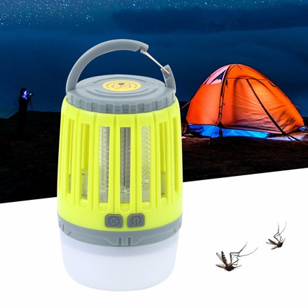 Fichiouy Electric LED Mosquito Killer Light Fly Bug Insect Trap Camping Indoor Outdoor