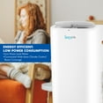 thumbnail image 3 of SereneLife Compact Home AC Cooling Unit with Built-in Dehumidifier & Fan Modes, 14,000 BTU, (White), 3 of 7