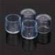 thumbnail image 4 of 16Pzs Protector Cubierta Tapa de Pies de Piso Pata de Silla Muebles de Goma Transparente 15mm, 4 of 5