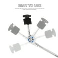 thumbnail image 3 of RUNROTOO Drum Set Cymbal Stands 1Set with Durable Three-layer Electroplating for Drummers Use, 3 of 8