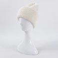 thumbnail image 3 of D-GROEE Unisex Knit Cuff Beanie Hat, Double Layer Thickening Solid Color Winter Warm Knitted Ski Skull Cap for Men Women, 3 of 8