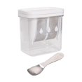 thumbnail image 1 of Colador de alimentos para yogur griego, separador de suero para leche de yogur casero y cuchara, 1 of 7