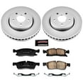 thumbnail image 2 of PowerStop Front Geomet Coated Brake Rotor and Pad Kit Fits: DODGE JEEP Select Models CRK5951, 2 of 5