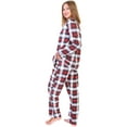 thumbnail image 3 of Angelina Christmas Matching Women's Men's Kids' Family Flannel Notch Collar Pajama Set (SOLD SEPARATELY), 3 of 4