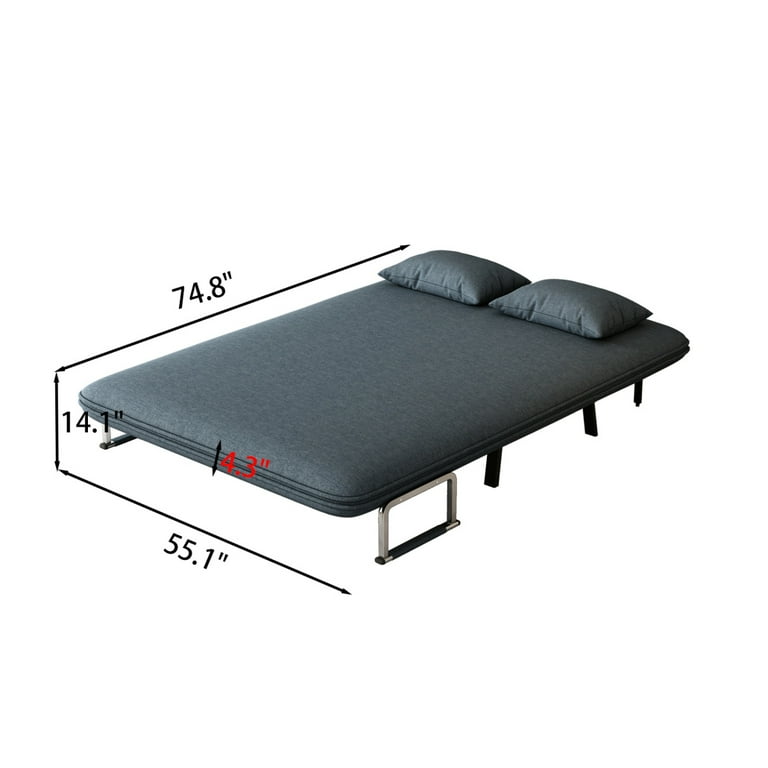 Bed frame with chair attached shop