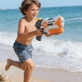thumbnail image 4 of Water Guns For Kids 3 Colors Double Nozzle Guns High Capacity Water Blasters Long Range Summer Outdoor Beach Pool Toys Water Fight Games, 4 of 7