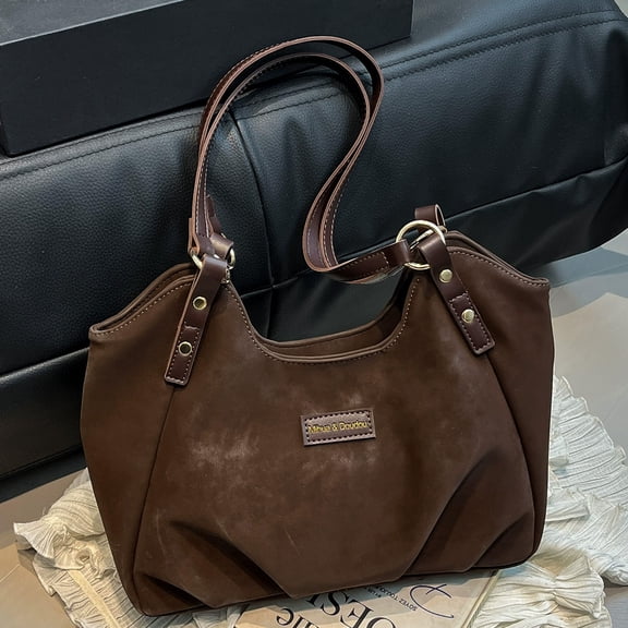 Women Tote Bag Vegan Leather Handbag Fashion Shoulder Purse With Top Handles and Crossbody Strap Multi Pocket Large Capacity Satchel for Work Travel Shopping