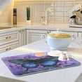 thumbnail image 6 of Dish Drying Mat Kitchen Pad Large Counter Absorbent Dish Mats Drainer Black Blue Butterfly, 6 of 8