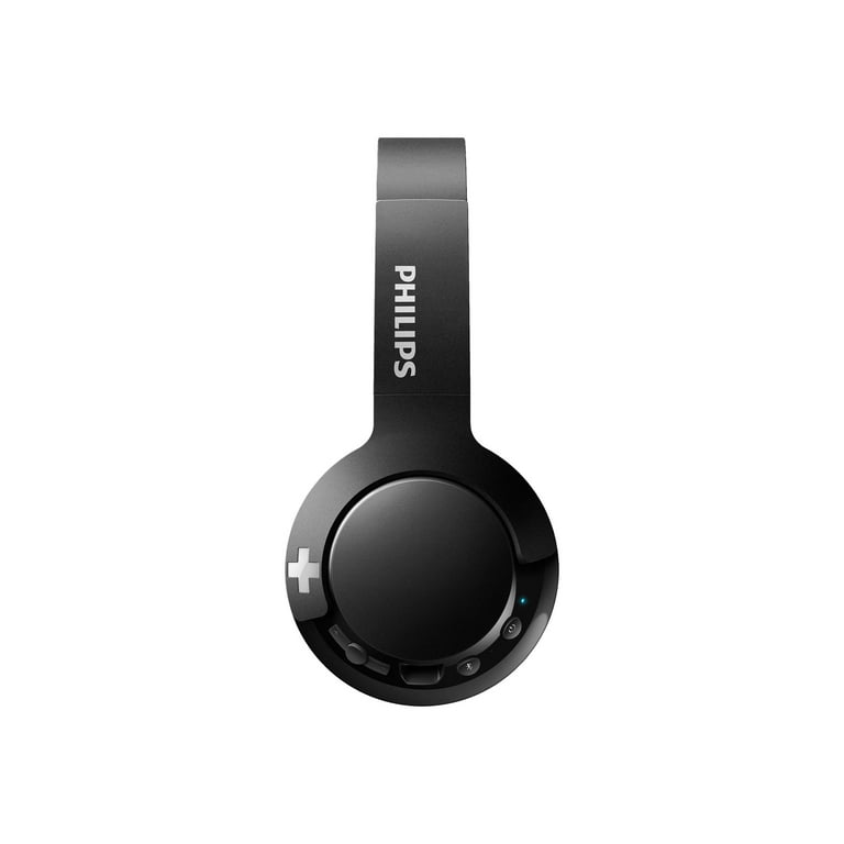 Philips BASS+ SHB3075BK - Headphones with mic - on-ear Philips BASS+ SHB3075BK - Headphones with mic - on-ear
