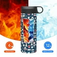 thumbnail image 6 of Sikiie Dental Seamless Print 18OZ Insulated Straw Cup, Portable Leak-proof Sports Water Bottle, Stainless Steel Water Cup Suitable for Home and Outdoor, 6 of 8