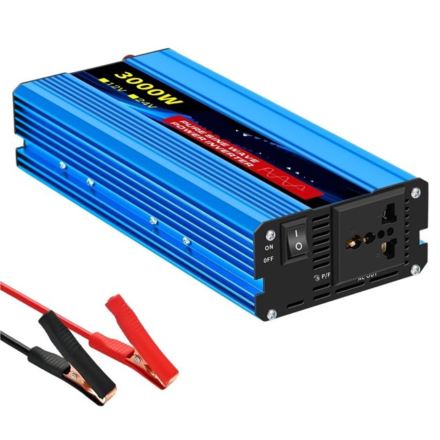 Pure Sine Wave Inverter 1600W/2200W/3000W/4000W DC 12V/24V To AC 220 50hz Power Inverter Charger Adapter ,Advanced Charging Protection Design
