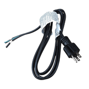 6' Straight Plug Cap Power Cord, for Dishwashers, 125VAC, 15A, 14/3 AWG AP110SC6
