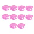 thumbnail image 3 of OUNONA 10Pcs Plastic Palette for Color Mixing and Storage by Amateurs, 3 of 8