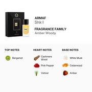 Armaf Men's Shk I EDP Spray 3.4 oz Fragrances 6295199800263