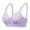 Purple, variant on Fesfesfes Bras for Women Padded Shaped Bras Wire Free Side Lifted Underwear Bras Elegant Solid Color Bras Gather Push Up Unwired Everyday Bras