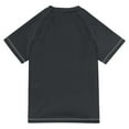 thumbnail image 6 of FORMRS Boys Rash Guard Short Sleeves Swim Shirt Quick Dry UPF 50+ Sun Protection, Sizes 3-12T, Blue Cat Stars, 6 of 6