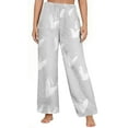 thumbnail image 3 of Puyaiuu Women's Pajama Pants With Pockets Flannel Pajama All kinds of Print Comfy Pant Fuzzy Sleep Bottoms with Pockets Gift, 3 of 5