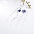 thumbnail image 6 of DOLIOX 925 Sterling Silver Threader Earrings for Women Sterling Silver Through Long Chains Earrings Jewelry Gifts for Women, 6 of 10