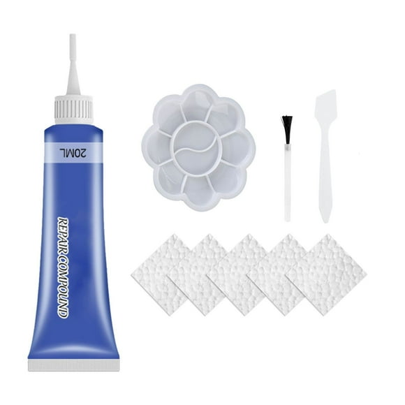 Clearance Sale! Leather Repair Kit Blue, 2025 Upgraded Advanced Leather Repair Gel Leather & Vinyl Repair Kit for Car Seat,Multifunctional Leather Repair Kit for Car Seat Couch Jacket(20Ml)