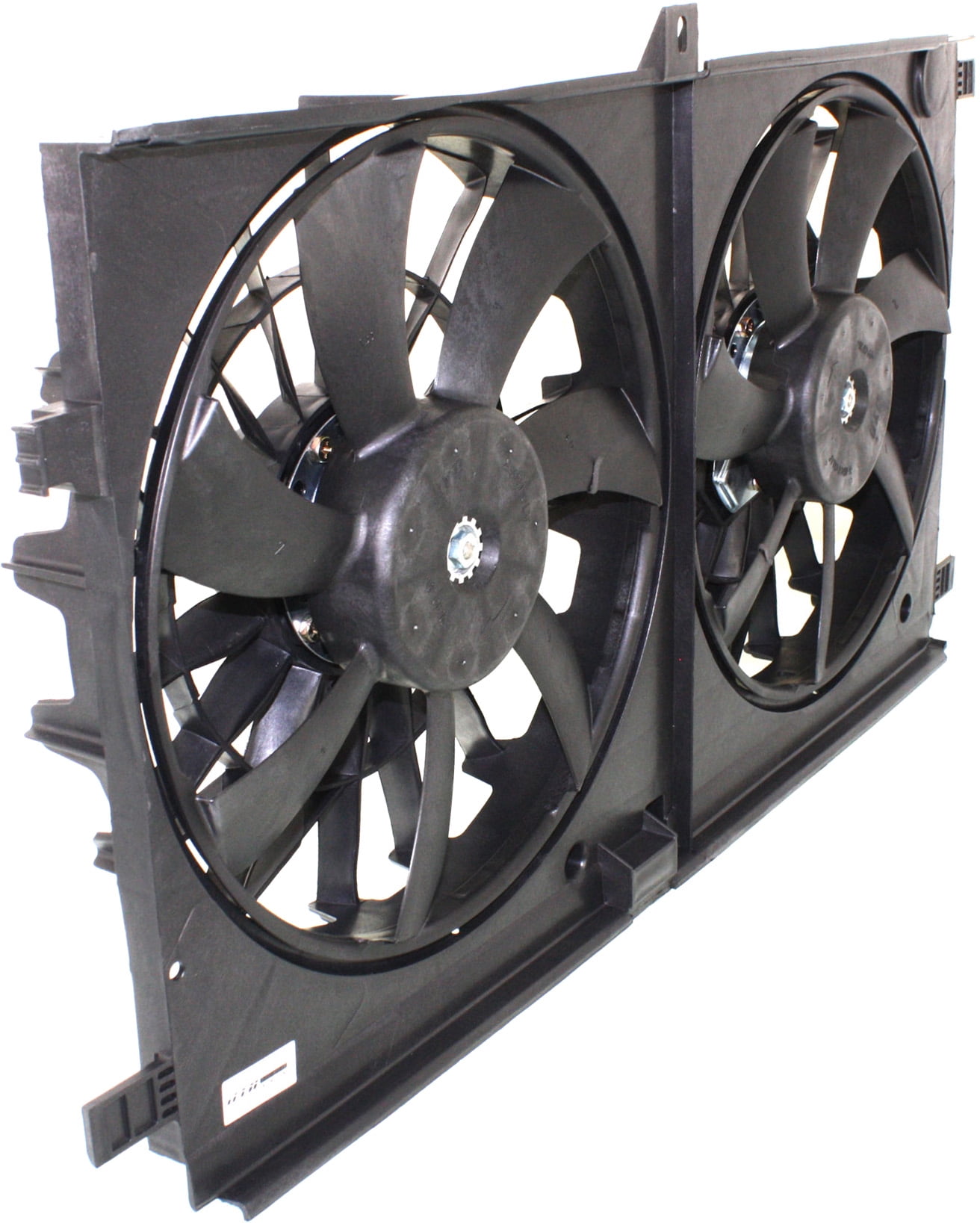 Replacement REPD160904 Cooling Fan Assembly Compatible with 2007-2017 Jeep Patriot 2007-2008 Chrysler Sebring Radiator