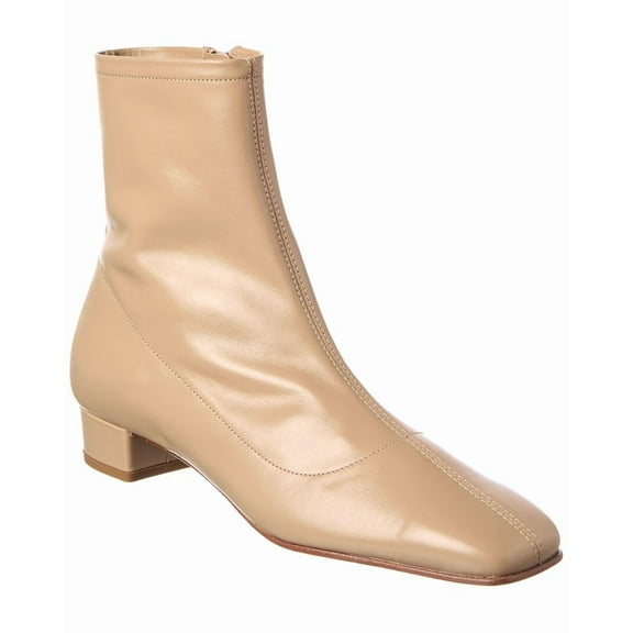 By FAR Este Leather Bootie, 40, Grey
