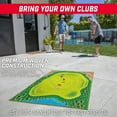 thumbnail image 4 of GoSports Mid-Size Chip N' Stick Golf Game - Includes 1 Game Mat 8 Grip Golf Balls and Chipping Mat, 4 of 5