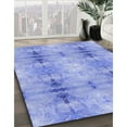 thumbnail image 2 of Ahgly Company Indoor Round Patterned Light Slate Blue Area Rugs, 8' Round, 2 of 6