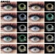 thumbnail image 2 of AMARA Colorful Contact Lenses BrazilGirl Series Eye 1 Pair of 12 Colors Decoration Lenses Yearly Comestics Gao Jinjia unisex, 2 of 2
