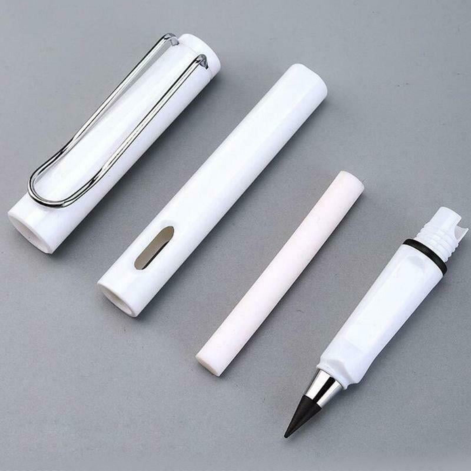 OIAGLH 5pcs Replaceable Nib Inkless Pencil Reusable Drawing With