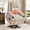 Khaki, variant on Korser Power Lift Recliner Chair for Elderly with Massage and Heat,Electric Lift Reclining Chair with Side Pockets and Cup Holders,Massage Recliner Chair for Living Room,Chenille,Black