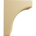 thumbnail image 3 of Ekena Millwork 5 1/4"W x 8"D x 10"H Clarksville Bracket, Alder, 3 of 4