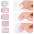 thumbnail image 2 of Pantalones cortos cromados con punta francesa Jofay Fashion de la marca Press on Nails, 5 estilos, 2 of 7