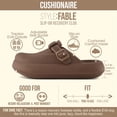 thumbnail image 2 of Cushionaire Fable Cloud Clogs for Women - Waterproof Slip On Squishy Potato Shoes for Women with Non Slip Outsole and Cushioned Footbed, 2 of 15