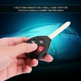 thumbnail image 2 of Replacement Car Key, Car Key Fob Key Shell, Key, Remote Key Key Fob Shell Key Shell Case, For Car Key, 2 of 8