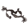 thumbnail image 2 of Horse Spurs, 1 Pair Engraved Anti Rust  Control Spur  For Equestrian, 2 of 8