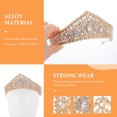 thumbnail image 3 of TABLETREANDS Bride Elegant Crown En Aleación Resistente Para De, 3 of 5