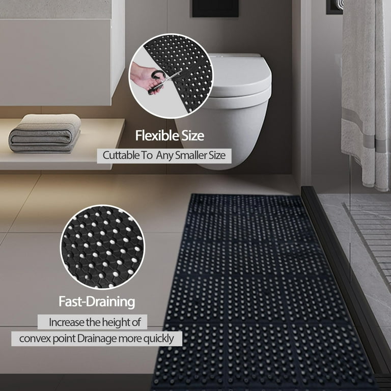 Upgrade Your Bathroom & Kitchen With These Cuttable Non-slip Mats