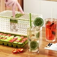 thumbnail image 4 of LEEYNEER Ice Maker Countertop  Portable Ice Machine  Household Ice Making with Automatic Storage Integrated Large-Capacity Pressing Ice Tray with Scoop  Ideal for Home  Kitchen  Camping, 4 of 7