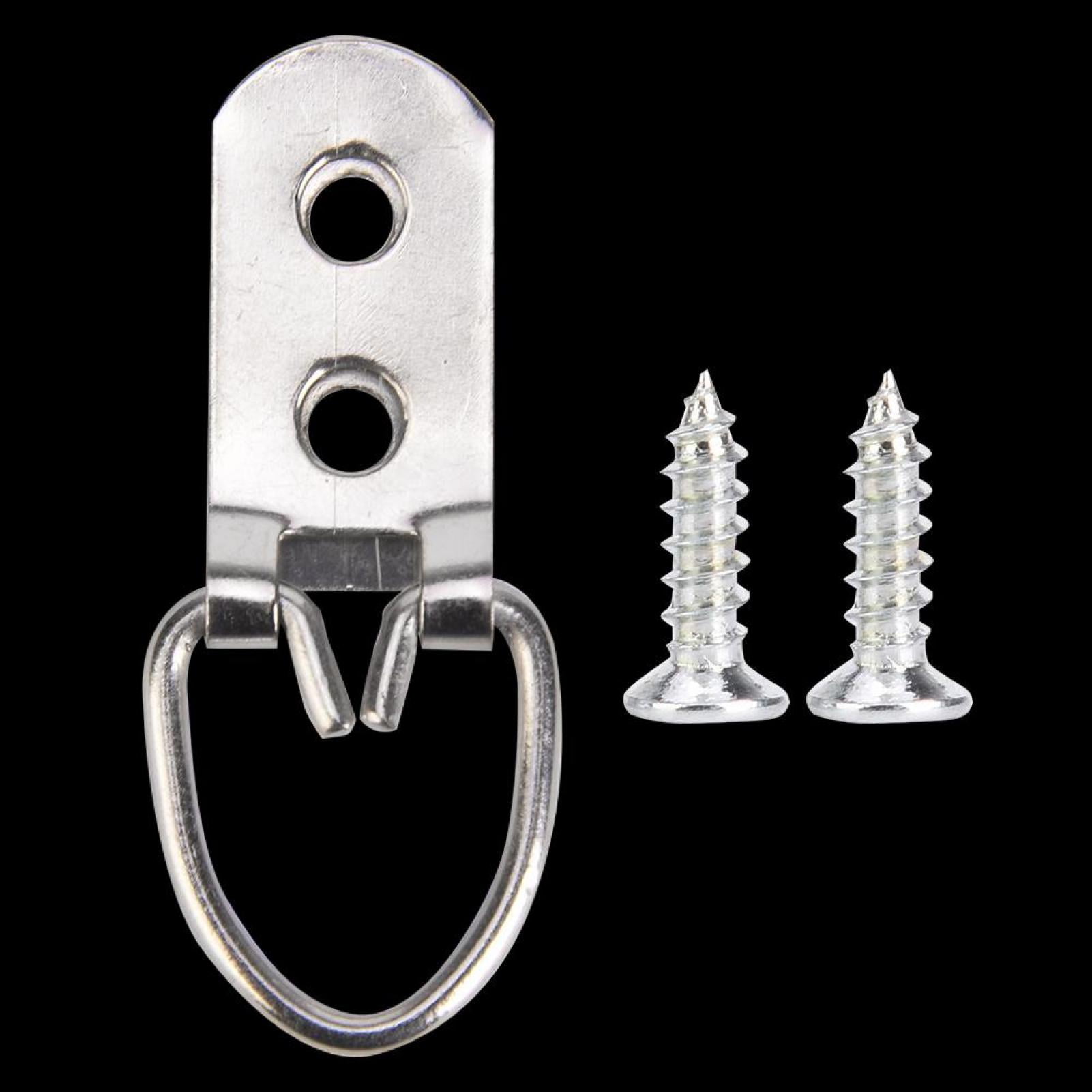 LYUMO Hanging Hook,Art Work Supplies,50Pcs Picture Frame Hanger Iron