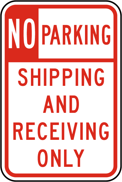 5-Pack CGSignLab No Parking Victorian Frame Window Cling 27x18
