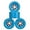 Baby Blue, variant on 90mm x 52mm Pro Longboard Cruiser Wheels Flywheels
