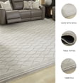 thumbnail image 3 of Signature Design by Ashley Wimney 5' x 7' Area Rug, Gray Traditional, 3 of 6