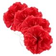 thumbnail image 5 of HEATSHAKING Red Tissue Pom Poms 4Pcs Party Essential Decoration for Bridal and Baby Shower, 5 of 8